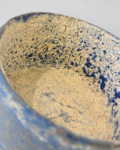 PAUL PHILP Blue Slate Stoneware Vessel 2005