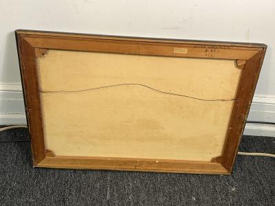 PIERRE MAXIM MID CENTURY AFTER THE STORM OIL PAINTING BY PIERRE MAXIM