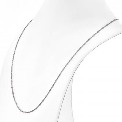 PLATINUM 2 75CTS DIAMONDS BY THE YARD NECKLACE
