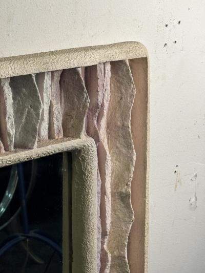 POST MODERN CONCRETE MIRROR