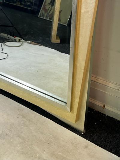 POST MODERN SCULPTURAL MIRROR