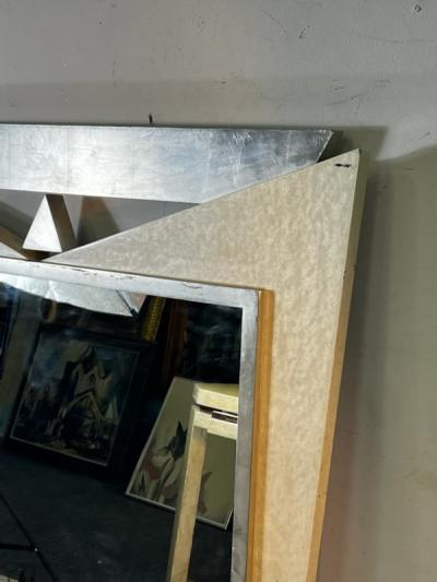 POST MODERN SCULPTURAL MIRROR