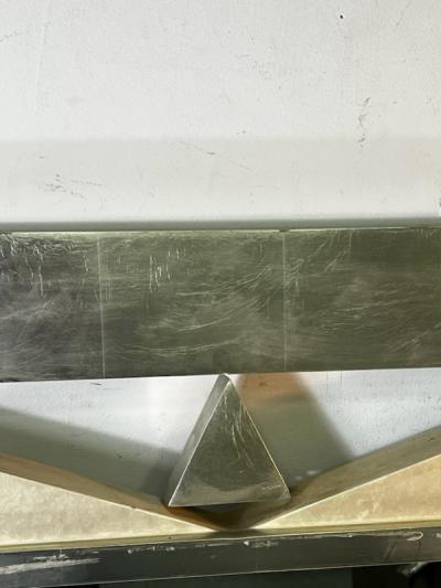 POST MODERN SCULPTURAL MIRROR