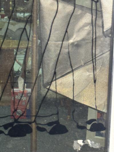 POST MODERN SHARP DRESSED MEN MOTIF MIRROR