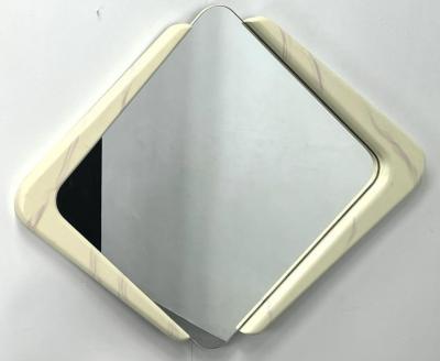 POST MODERNIST LACQUERED BOOMERANG WALL MIRROR