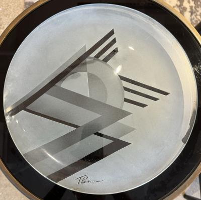 POSTMODEN GLASS PLATTER