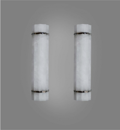PSF20 Rock Crystal Sconces By Phoenix