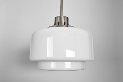 Paavo Tynell 2004 Nickel Plated Pendant Light by Paavo Tynell for Taito Finland 1930s
