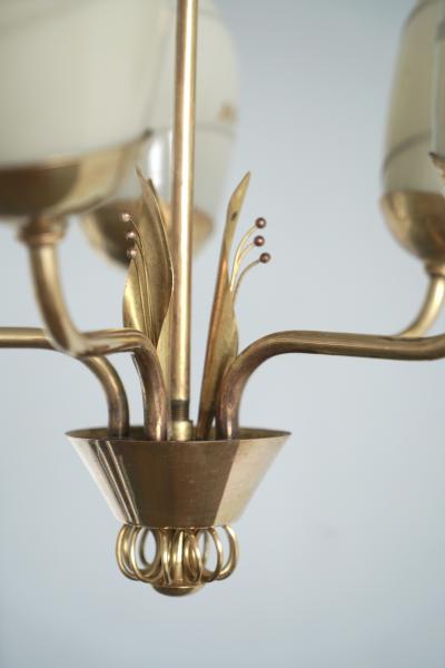 Paavo Tynell A Chandelier Paavo Tynell attr Produced by Idman 
