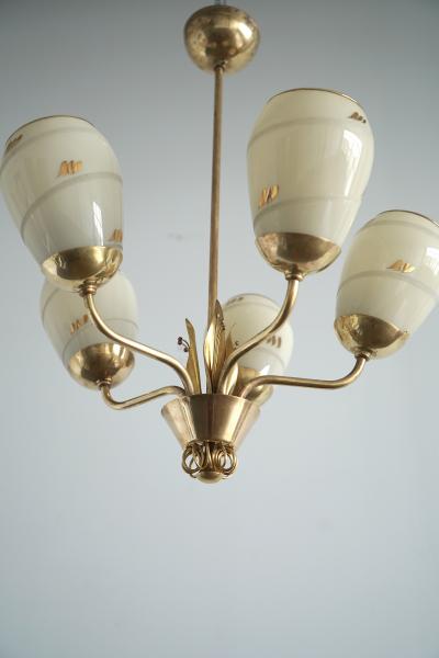 Paavo Tynell A Chandelier Paavo Tynell attr Produced by Idman 