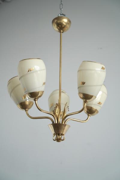 Paavo Tynell A Chandelier Paavo Tynell attr Produced by Idman 
