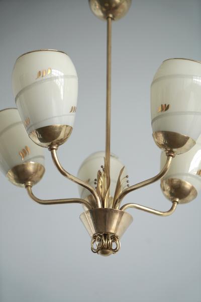 Paavo Tynell A Chandelier Paavo Tynell attr Produced by Idman 