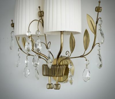 Paavo Tynell A Pair Of Wall Lights by Paavo Tynell Model 9473 