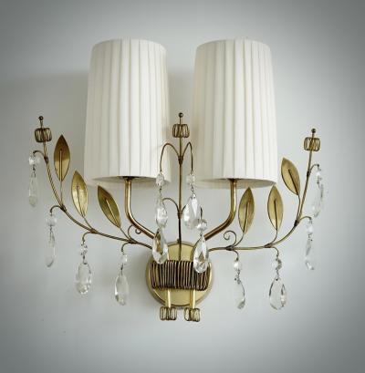 Paavo Tynell A Pair Of Wall Lights by Paavo Tynell Model 9473 