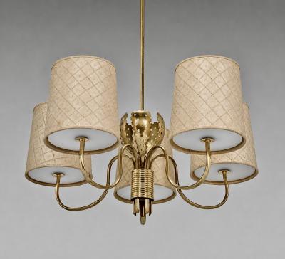 Paavo Tynell A chandelier by Paavo Tynell model 9030