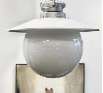 Paavo Tynell A pair of flush mount light by Paavo Tynell for Idman Oy Model H10 100 