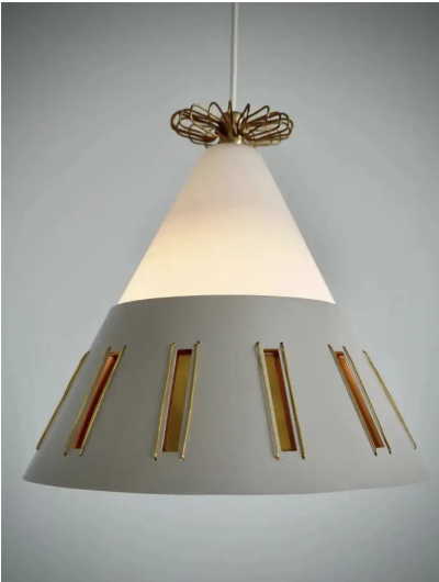 Paavo Tynell A pair of lighting pedants by Paavo Tynell