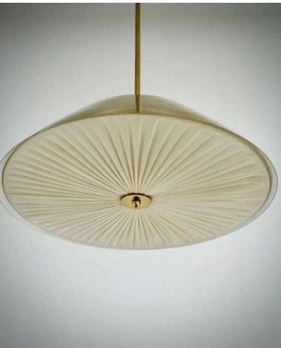 Paavo Tynell A pair of pendants by Paavo Tynell for Taito Oy