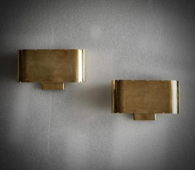 Paavo Tynell A pair of wall lights by Paavo Tynell