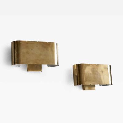 Paavo Tynell A pair of wall lights by Paavo Tynell