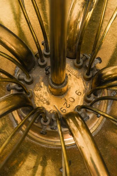 Paavo Tynell Ceiling Lamp Model 9029 5 Produced by Taito Oy