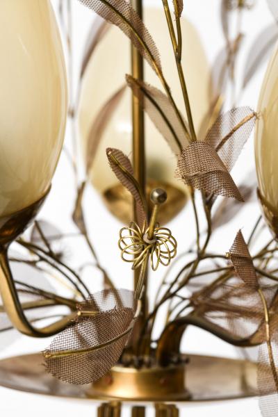 Paavo Tynell Ceiling Lamp Model 9029 5 Produced by Taito Oy