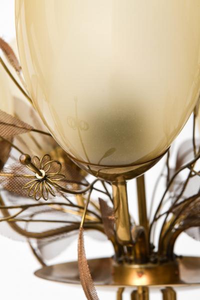 Paavo Tynell Ceiling Lamp Model 9029 5 Produced by Taito Oy