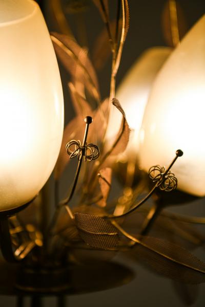 Paavo Tynell Ceiling Lamp Model 9029 5 Produced by Taito Oy