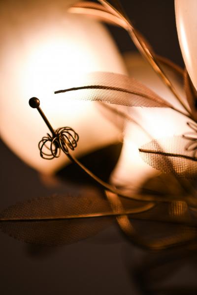 Paavo Tynell Ceiling Lamp Model 9029 5 Produced by Taito Oy