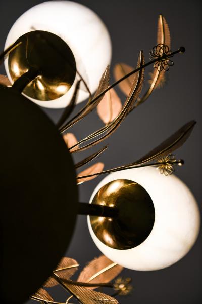 Paavo Tynell Ceiling Lamp Model 9029 5 Produced by Taito Oy