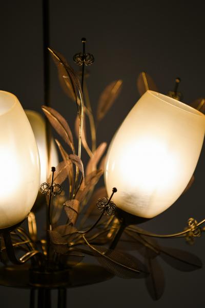 Paavo Tynell Ceiling Lamp Model 9029 5 Produced by Taito Oy