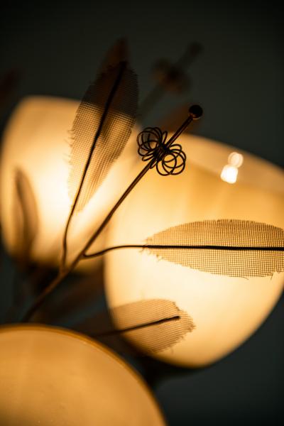 Paavo Tynell Ceiling Lamp Model 9029 6 Produced by Taito Oy