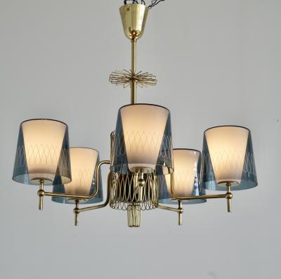 Paavo Tynell Chandelier by Paavo Tynell