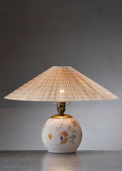 Paavo Tynell Kauklahti Glassworks table lamp by Paavo Tynell