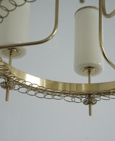 Paavo Tynell Large Chandelier by Paavo Tynell