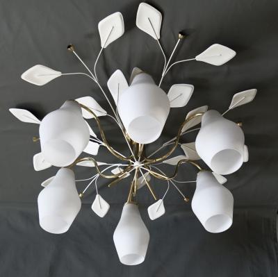 Paavo Tynell Large Chandelier by Paavo Tynell for Idman Oy Model K 1 8