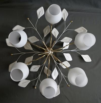 Paavo Tynell Large Chandelier by Paavo Tynell for Idman Oy Model K 1 8