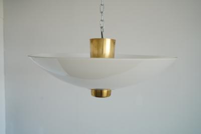Paavo Tynell Large flush mount ceiling lights designed by Paavo Tynell for Idman