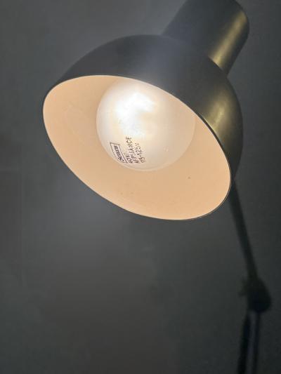 Paavo Tynell MID CENTURY ADJUSTABLE HEIGHT GOLDTONE FLOOR LAMPS