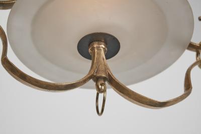 Paavo Tynell Model 1004 Brass Pendant Lamp by Paavo Tynell for Taito Finland 1930s