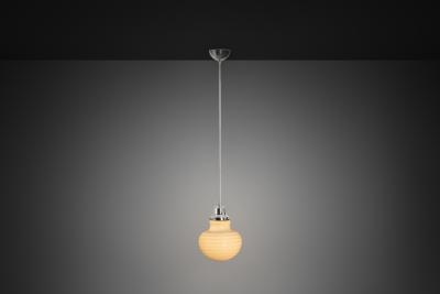 Paavo Tynell Model 554 Pendant Light by Paavo Tynell for Taito Finland 1930s
