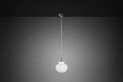 Paavo Tynell Model 554 Pendant Light by Paavo Tynell for Taito Finland 1930s