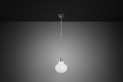Paavo Tynell Model 554 Pendant Light by Paavo Tynell for Taito Finland 1930s