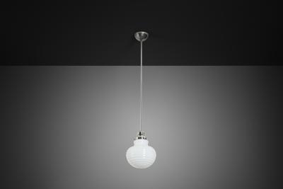 Paavo Tynell Model 554 Pendant Light by Paavo Tynell for Taito Finland 1930s