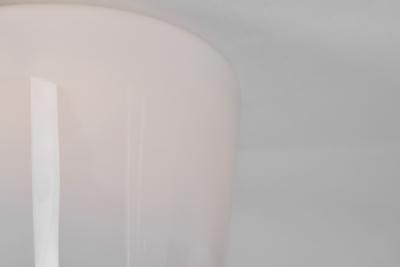 Paavo Tynell Model 80112 Opal Glass Flush Mount by Paavo Tynell for Idman Finland 1930s