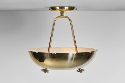 Paavo Tynell Model 9161 Ceiling Lamp by Paavo Tynell for Taito Finland Mid 20th Century