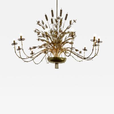 Paavo Tynell Monumental Chandelier Paavo Tynell attr 