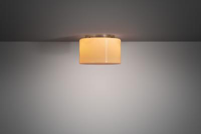 Paavo Tynell Opal Glass Flush Mount by Paavo Tynell for Idman Finland Mid 20th Century