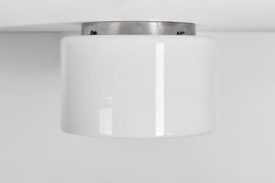 Paavo Tynell Opal Glass Flush Mount by Paavo Tynell for Idman Finland Mid 20th Century