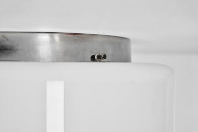 Paavo Tynell Opal Glass Flush Mount by Paavo Tynell for Idman Finland Mid 20th Century